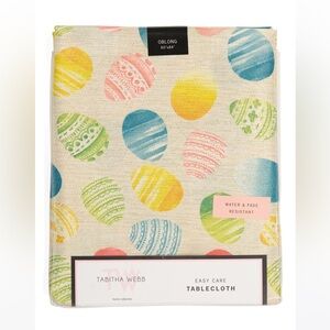 Easter egg table cloth